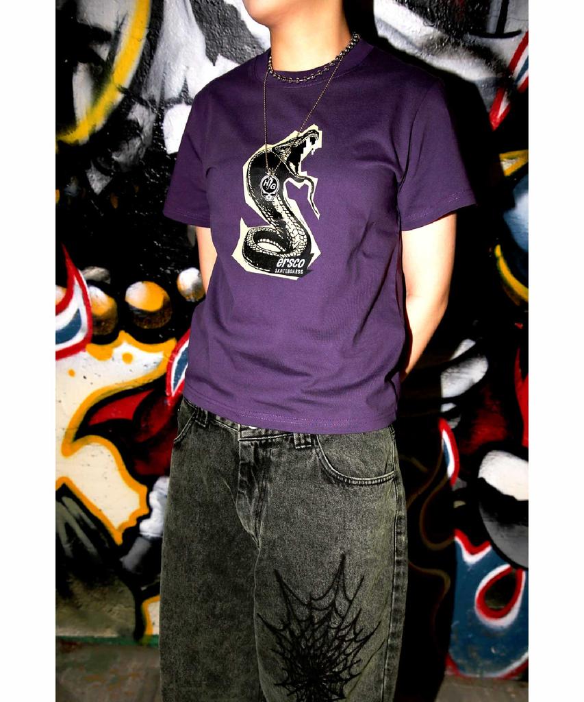 Ialeseuko Snake T-Shirt_Purple