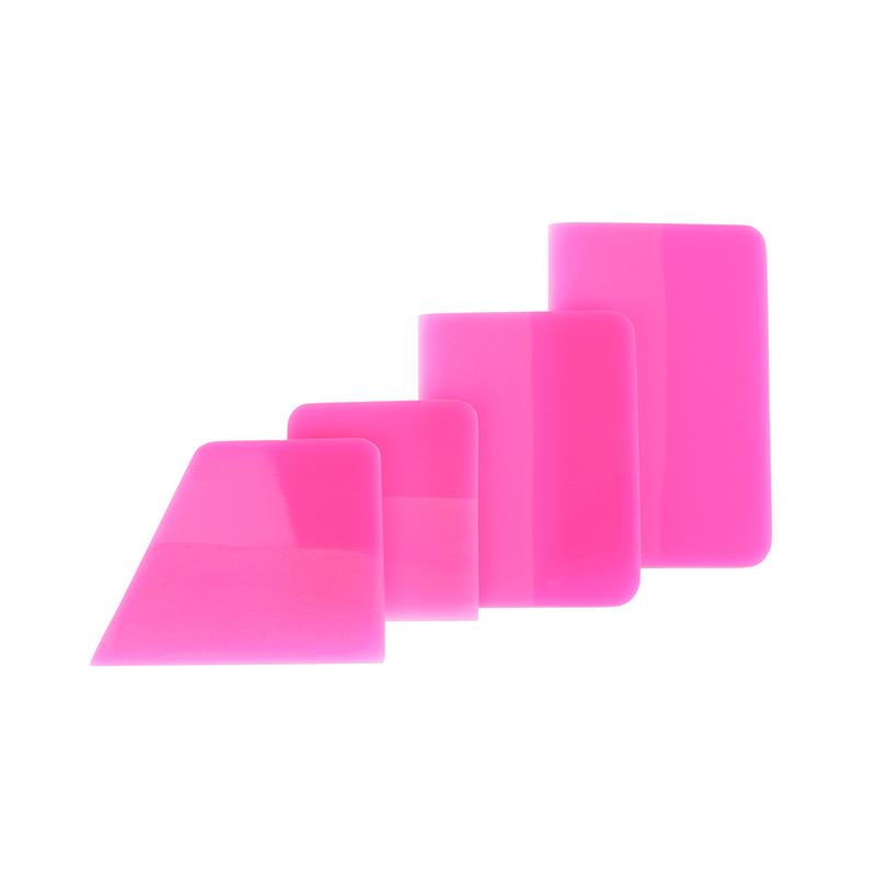 Anti-Scratch Tpu Rubber Squeegee For Vinyl Wrap Tint Squeegee Water Blade Scraper Window Tint Tools Car Ppf Squeegee Prop