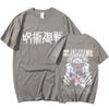 Harajuku Anime Jujutsu Kaisen Yuta Okkotsu Manga T-shirts med grafiska tryck för herr, dam bomull, kortärmade sommar-tröjor Oversized Streetwear