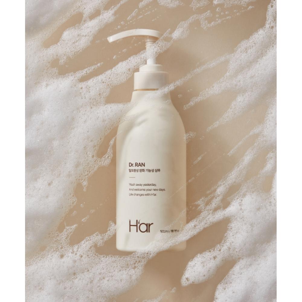 H Ar [Hair Loss Relief] HaAr Dr. Ran Egg Derived Protein sHampoo 500ml 2box