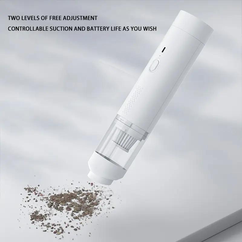 Tragbarer Autostaubsauger Handstaubsauger Bürstenloser Staubsauger Kabelloser Staubbehälter Saug- und Blasfunktion Tierhaarsaugfunktion