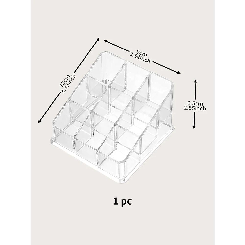 24/9 Сетка Акриловая Коробка Для Макияжа Органайзер Для Хранения Кистей Для Макияжа Органайзер Для Ванной Комнаты И Хранение
