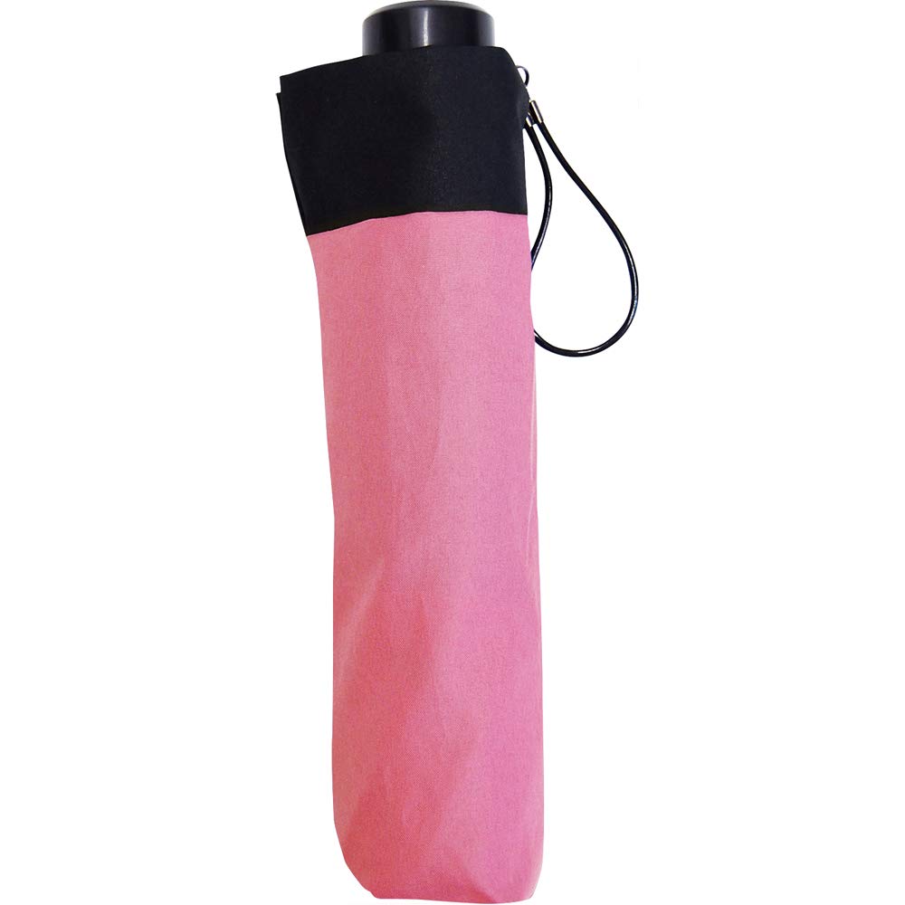Santos Folding Cherry Blossom Rabbit Folding Rain or Manual Water-Repellent Umbrella, Design, Pink, 50cm, Women's, Umbrella, Shine, Opening, JK-75