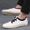 Men's Leather Shoes Spring Summer 2025 New Trendy All-match Comfy Casual Men Shoes Lightweight Sneakers Flats Shoes Size 37-45
