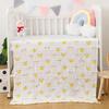 105*105cm Baby Bath Towel  Boy Girl Absorbent Washable Cotton Gauze Baby Towel Blanket 6 Layers Gauze Washcloth Infant Swaddle