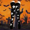 1 Pair Halloween Stockings Thigh High Long Stockings Over Knee Socks Bat Socks Cosplay Festival Stockings for Women Girl