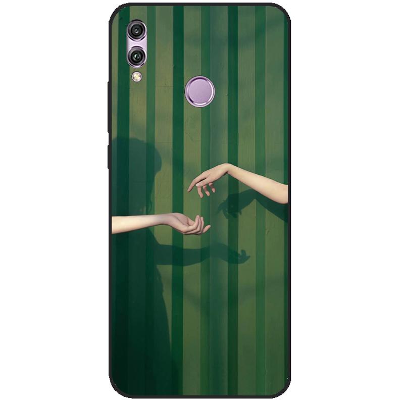 For Honor 8X Case 6.5" TPU Fashion Cover For Honor 8X 8x Soft Silicone Phone Shell For Huawei Honor 8X 8 X Protective Case Coque