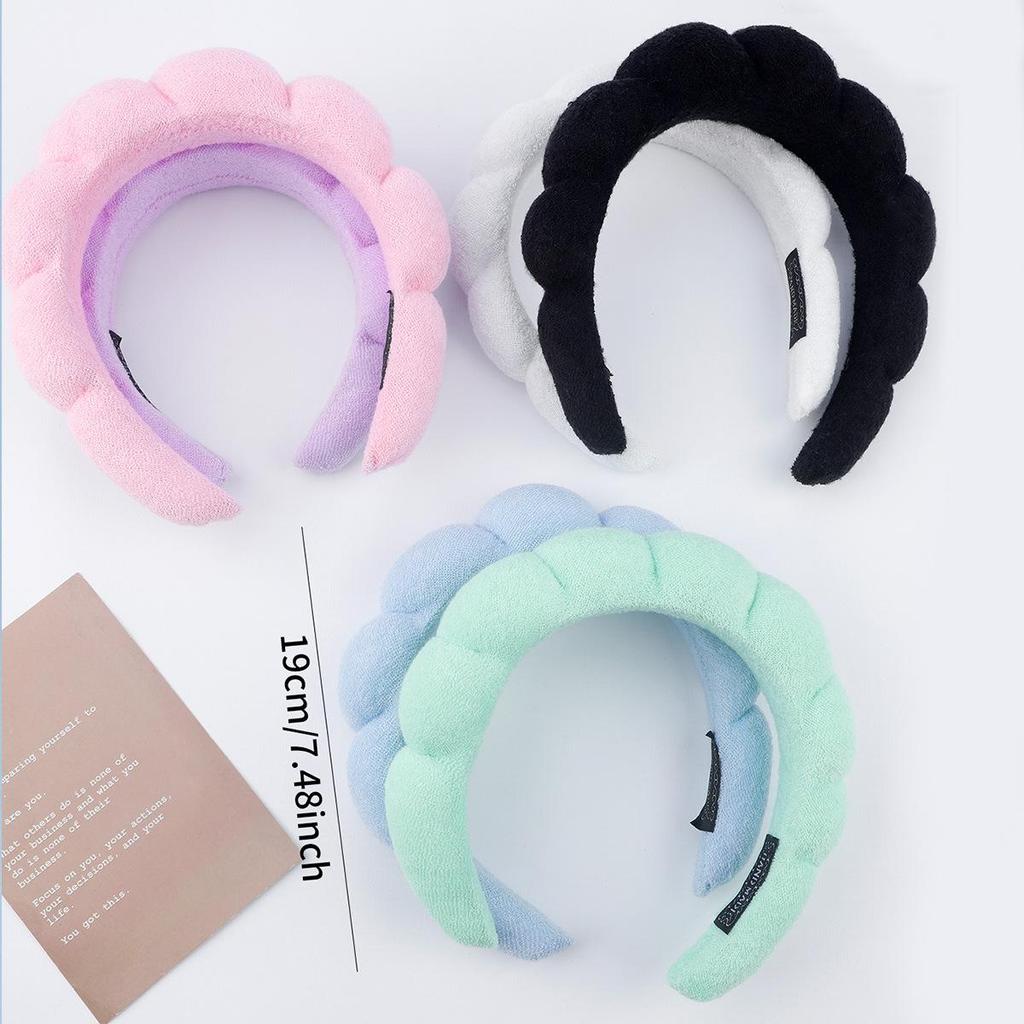 Non-slip Velvet Headband for Makeup Removal and Face Wash