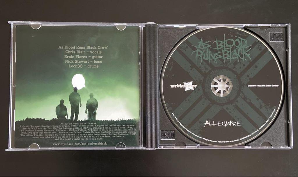 [USED] As Blood Runs Black AllegianceMetalcore Deathcore