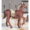 Assembly DIY Hobbies Three Dimensional Puzzle Red Horses Korea 3d Puzzle