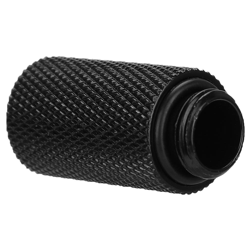 

G1 4 Удлиненное сиденье 30 мм длина Хромированное покрытие для аксессуаров системы водяного охлаждения компьютера(черный) чёрный