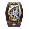 Fashionable Men's Watch Triangle Hollowed Out Luminous Fully Automatic Mechanical Movement Mechanical Watches Reloj Automático