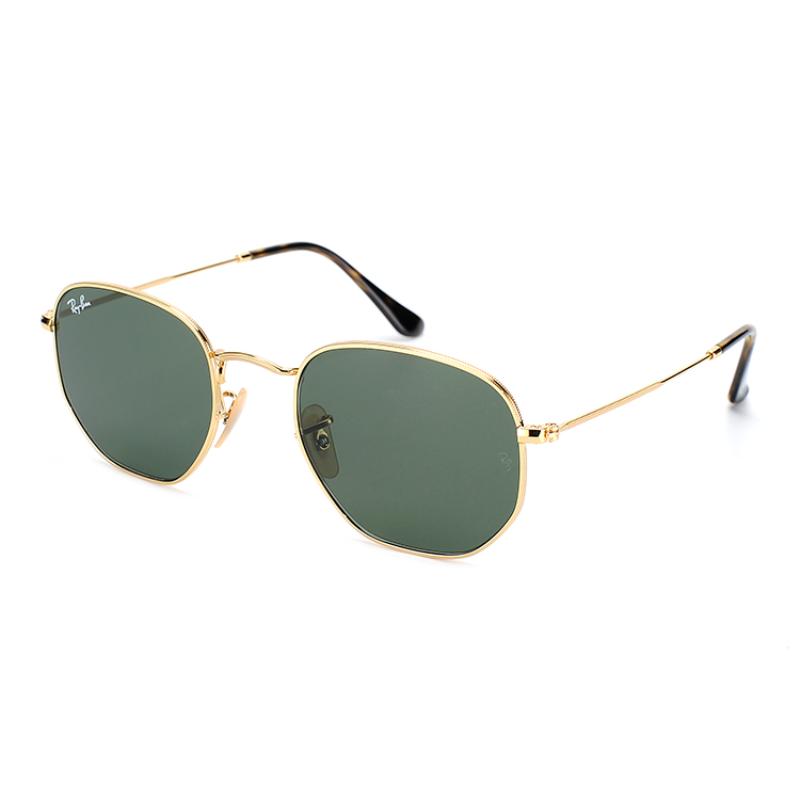 RayBan Oval Frame Metal Oval Sunglasses Unisex Style