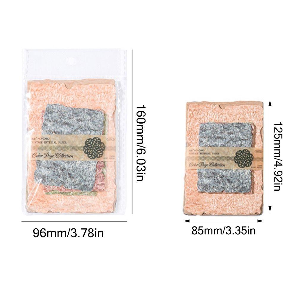 28PCS Multicolor Scrapbooking Paper DIY Scrapbooking Collage Materials Journal Bookmark  Gift
