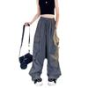 Korean Girls' Casual Cargo Pants - Spring & Autumn 2025 Collection