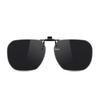 Occhiali da Sole Polarizzati Clip-On Ribaltabili da Uomo - Protezione UV per la Guida Giorno/Notte
