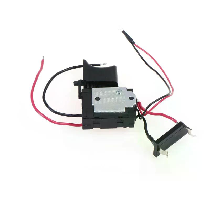 DC 7.2-24V Electric Drill Dustproof Speed Control Push Button Trigger Switch E-Wrench Switchs Replacement Power Tool Accessories