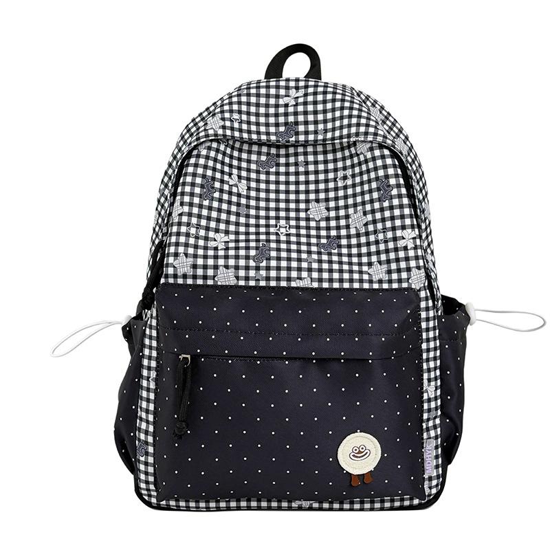 Schoolbag Japanese Cartoon Bow Backpack Female Student Large Capacity Cute Schoolbag Junior High School Student High Value Backpack