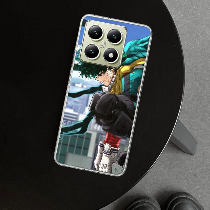 Midoriya Izuku Deku MHA My Hero Phone Case Cover for Xiaomi Redmi Note 15 14 13 12 11 Pro Plus 14S 12S 11S 11T 11E 10S 10 Custom