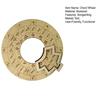 Wooden Chord Wheel Circular Melody Tool Fifths Wheel Music Learning