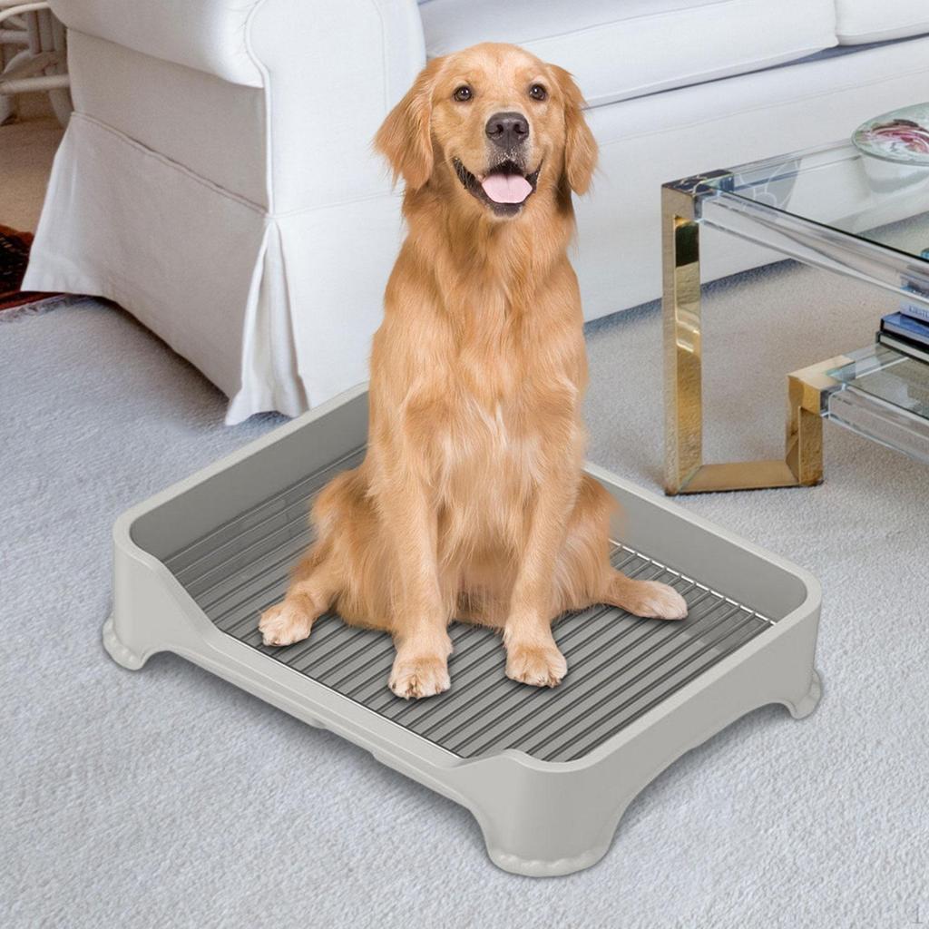 Dog Toilet Litter Box Outdoor Potty Tray, Pet Pan, Supplies Cleaning Tool Pee