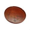 Circular Wood Tray Decorative Serving Platter for Home And Kitchen