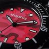 Copha Swagger Camo Limited Durable Quartz Officially Camouflage Dial with Black Strap Watch, Unisex, Edition, Diver's Design, Lightweight, Movement,