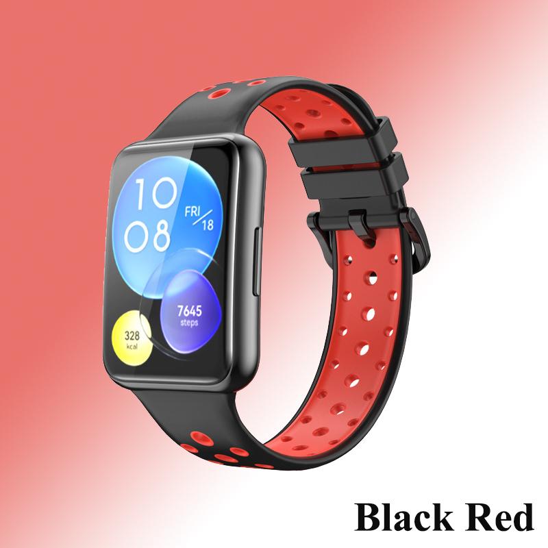 Silicone Strap For Huawei Watch FIT 2 Band Smartwatch Wrist Loop Watchband Sport Breathable Bracelet Fit2 Correa Accessories