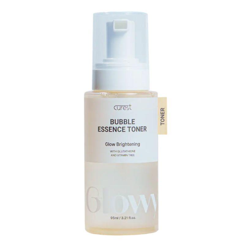 CURELST Glow Whitening Bubble Essence Toner Brightening & Hydrating Care 95ml