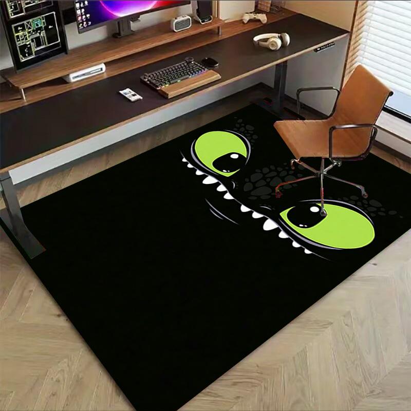 Dragon'S Eyes Carpet For Playroom Bedroom Living Room Sofa Home Decorkids Game Area Rug Nonslip Floor Mat