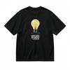 Men's Trend Classic T-Shirt  Innovative Idea Quote with Lightbulb Design Tee