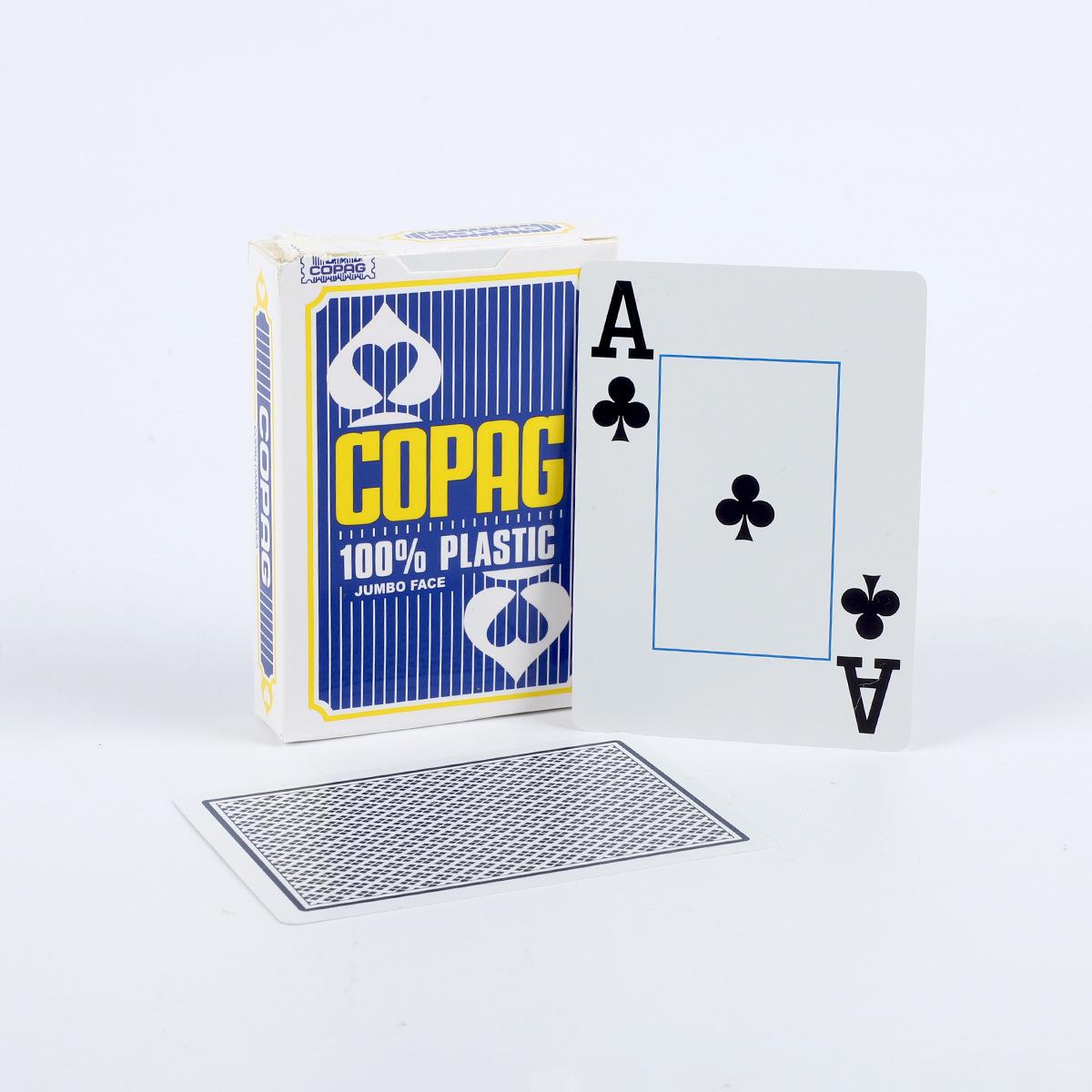 Новая колода бумажных покерных карт Copag Werewolves, Jumbo Face - Семейная карточная настольная игра для вечеринок, Красивый подарок, Коллекция синий