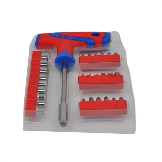 

Набор из 28 шт. T-образных торцевых головок и отверток из нержавеющей стали
