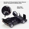 1/24 High Quality WELLY DiecastModel Car Lamborghini Countach LP 5000S Race Car Metal Exotic Car Alloy Toy for Kids Collection