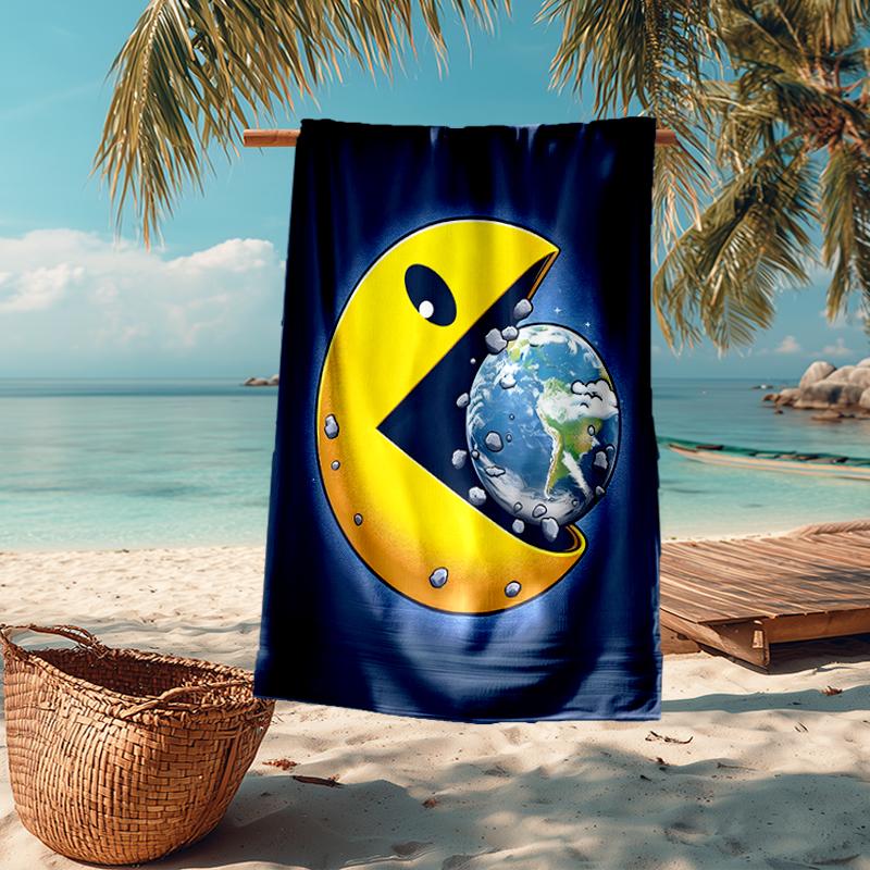 Pixel Game Fashion Beach Towel: Ideal for Summer Adventures Soft, absorbent and quick drying suitable for swimming and bathing