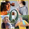 Neck fan mini cooling fan sports portable green small