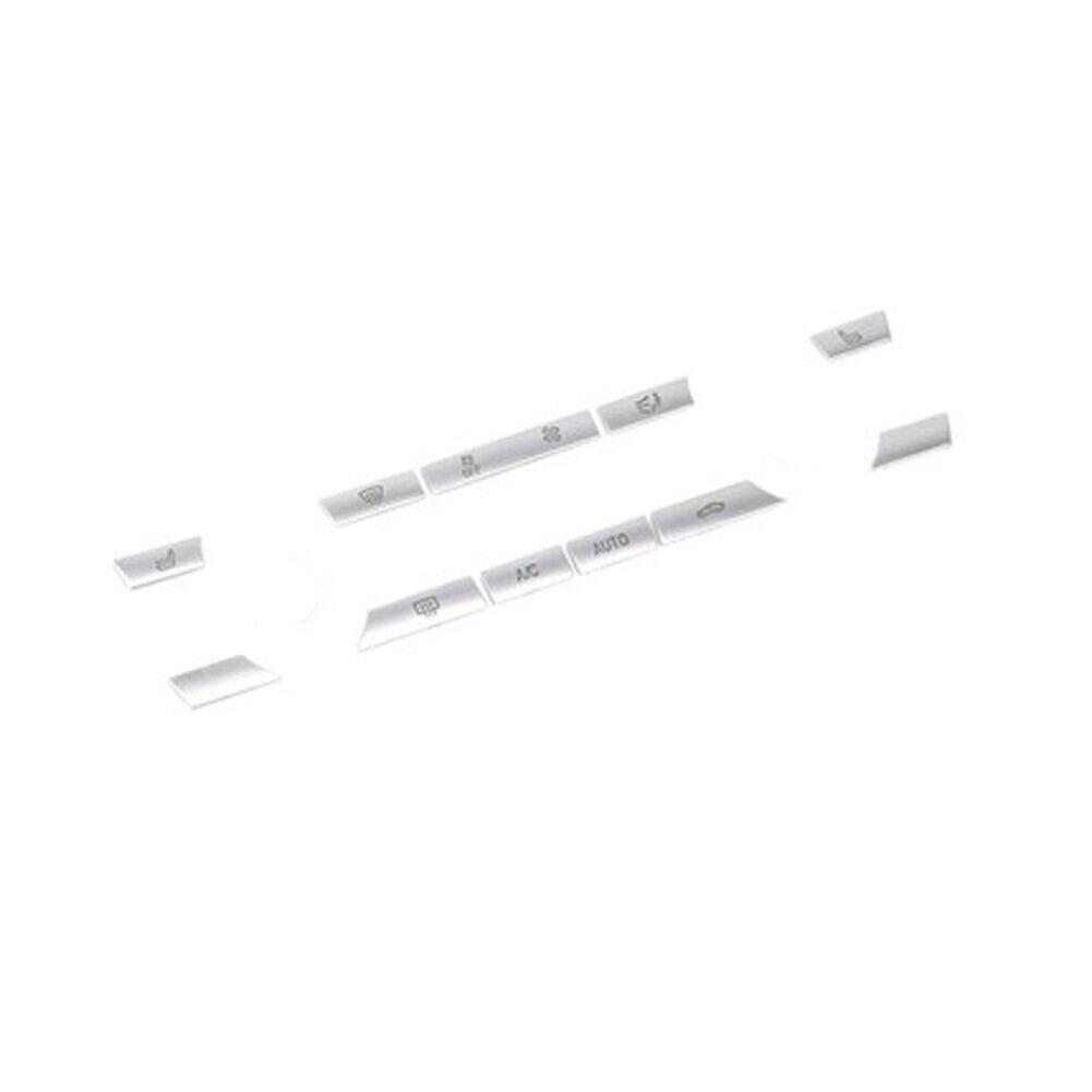 12pcs Car Center Air AC Control Button Cover Trim For BMW 5 6 7 F10 F07 F01 F06 F12 520i/523i/528i/528i XDrive/530i/535i/535i