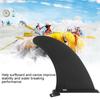 Nylon Fiberglass Reinforced Kayak Rudder Kit Black Color Skeg Tracking Fin  Watersports