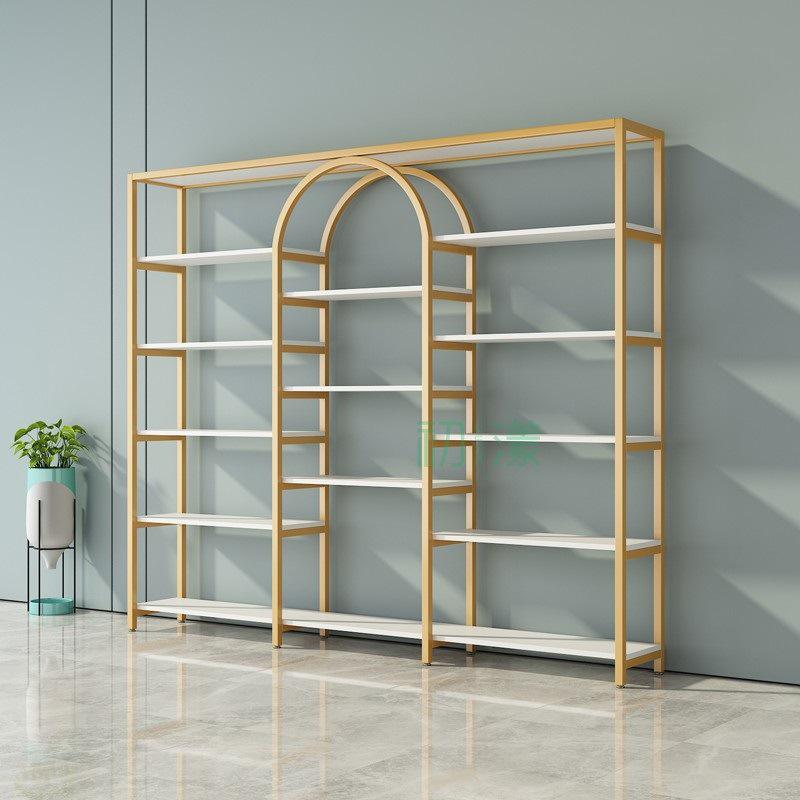 Elegant Display Stand: Nail Art and Skincare Storage Rack for Beauty Salons