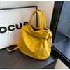Canvas Large-capacity Bag 2024 New Korean Version Handbag Bag Large Bag Shoulder Leisure Student Bag