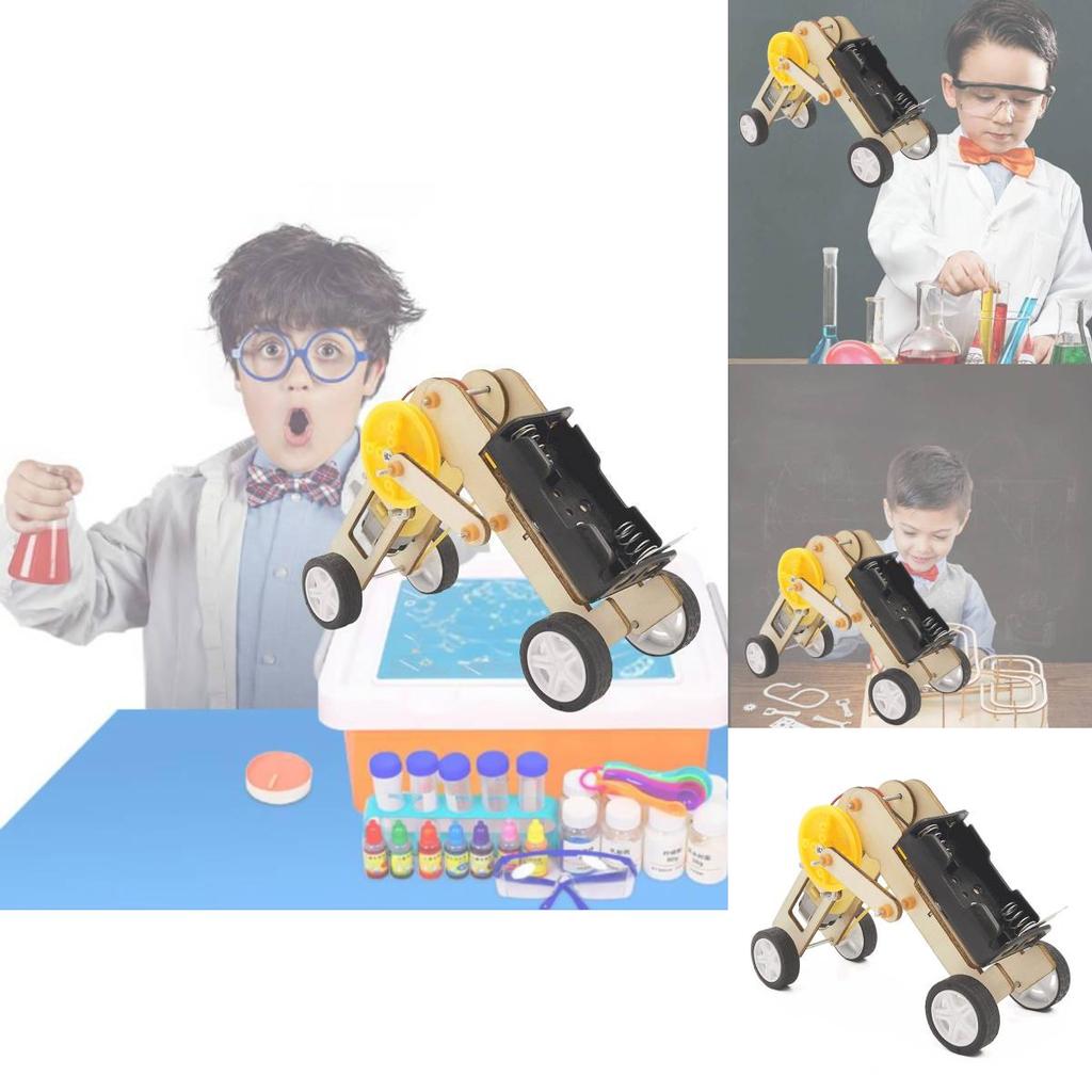 Educational Diy Wooden Worm Robot Kit For Elementary School Students