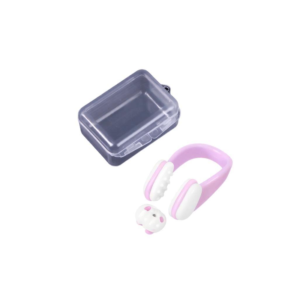 Silicone Swimming Nose Clip for Adults and Kids, - Non-Drop Nose Plug for Diving and Swimming