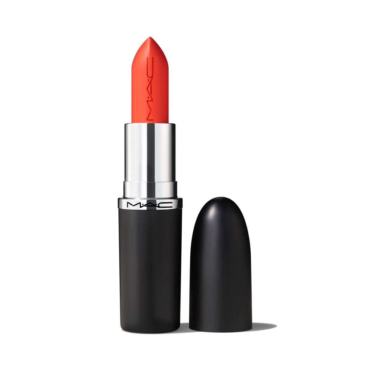 

Choose one of eight MAC Maximal Sleek Satin lipsticks Peony