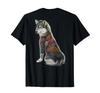Gray Wolf Traditional Japanese Dragon Tattoo Irizumi T-Shirt