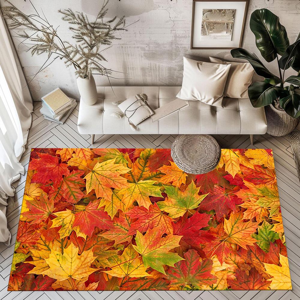 Tropical Floral Paradise Floor Mats for Living Room, Bedroom and Room Decoration Are Suitable for Gifts.