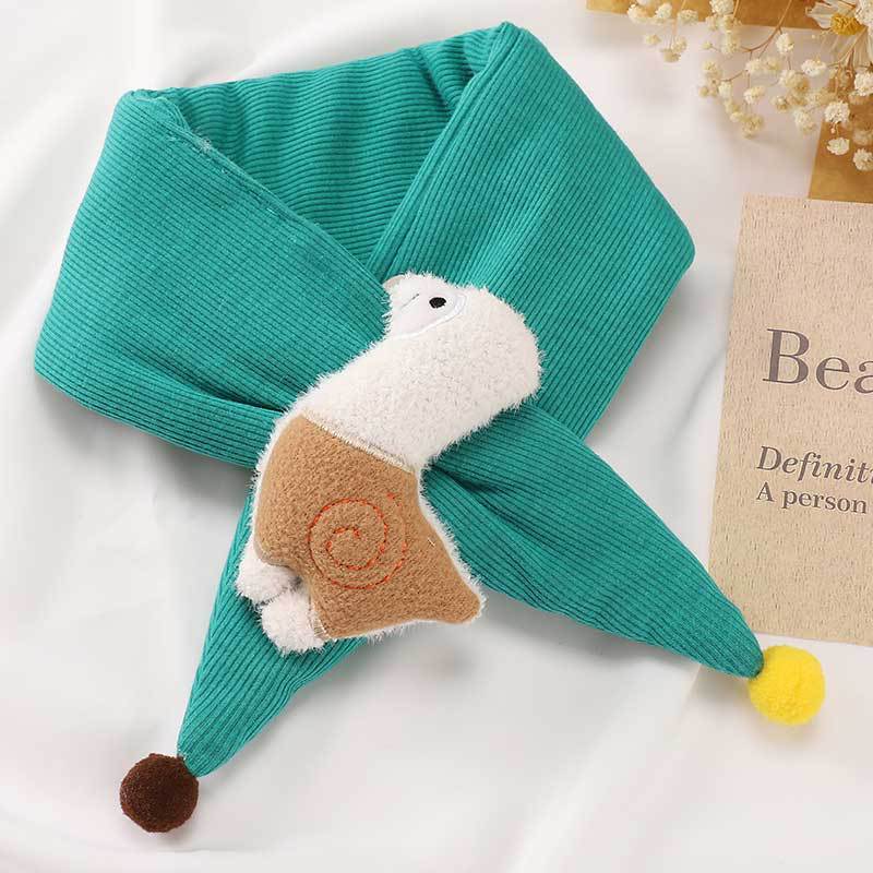 Nouvelle écharpe tendance pour enfants, idéale pour les filles, pour garder les bébés au chaud et polyvalente. Écharpe chaude en peluche et épaisse pour enfants