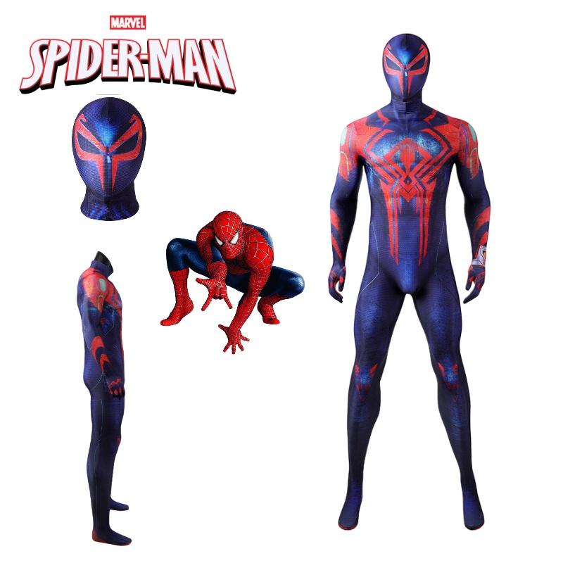 Spider-Man Cosplay-Overall-Kostüm für Gaming- und Comic-Fans