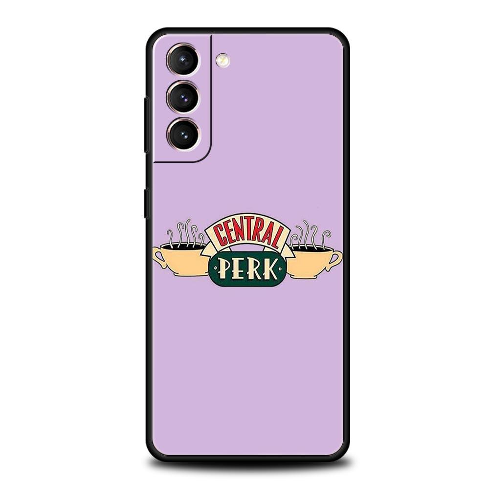 Friends Phone Case for Samsung Galaxy S26 S25 S24 S23 S22 S20 S21 FE Ultra S25 Edge Plus 5G Soft TPU Cover Fundas Capa Coque Bag