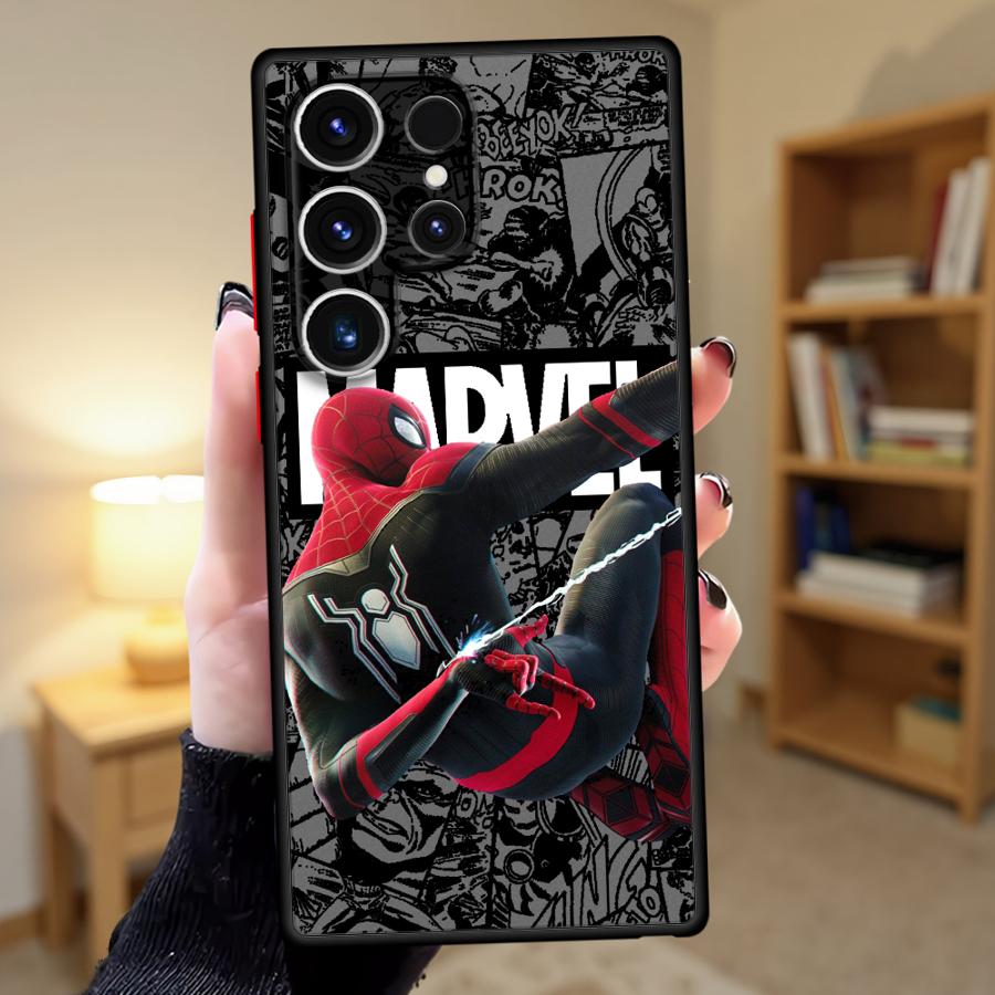Spider-Man Heroes Return Funda Phone Cover Case for Samsung Galaxy S26 S24 Plus S21 Note 20 10+ S20 S23 FE S22 S25 Ultra