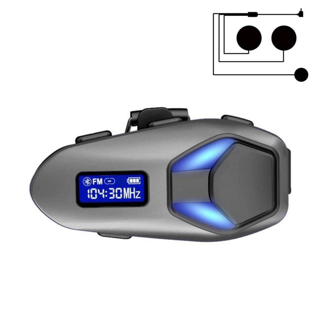 Bluetooth 6.0 Motorcycle Helmet Bluetooth Headset Motorcycle Headphone  Motorcycle Riding Soft Mic